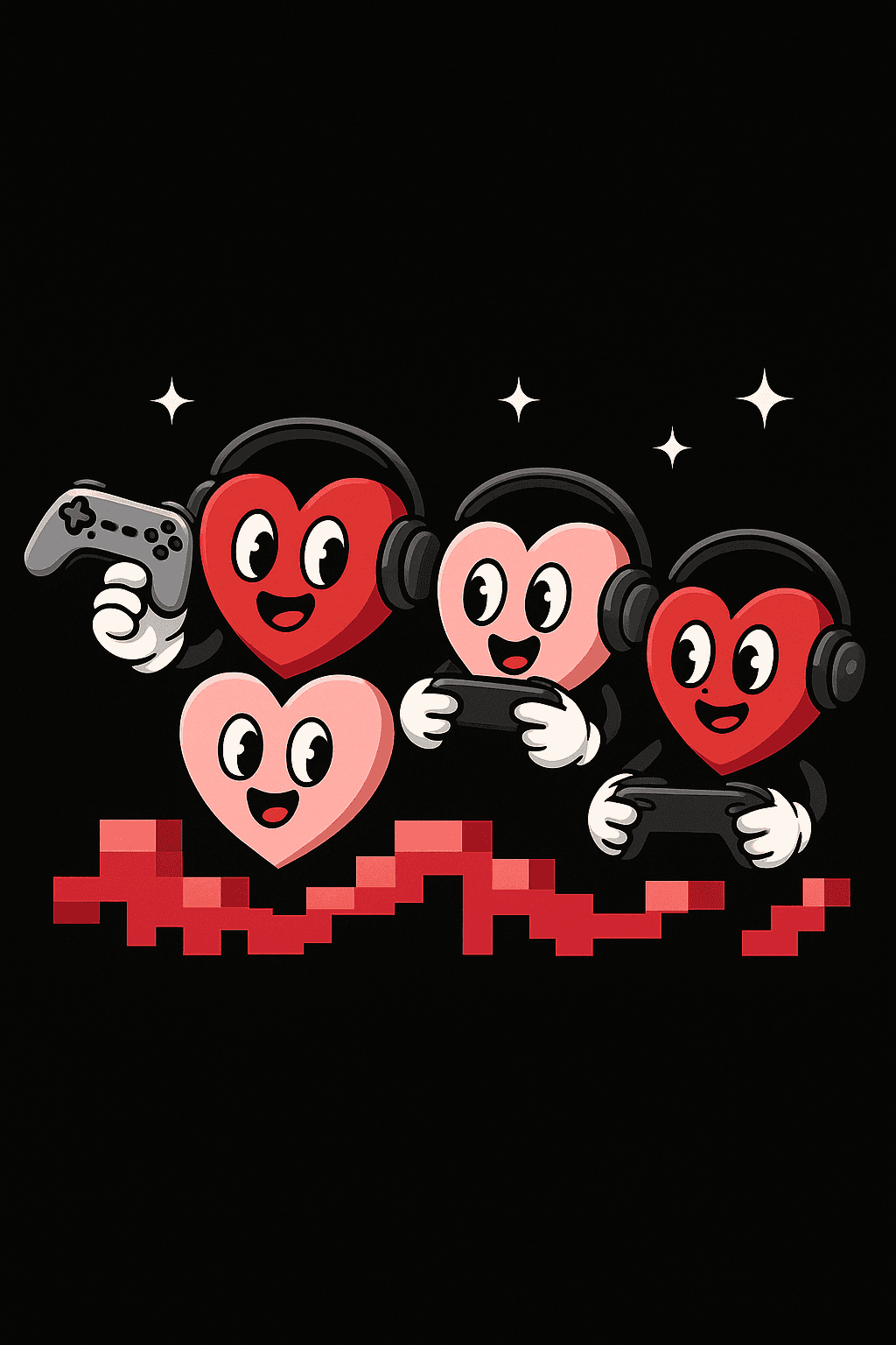 Gaming Hearts: Fun Multiplayer Love Vibes