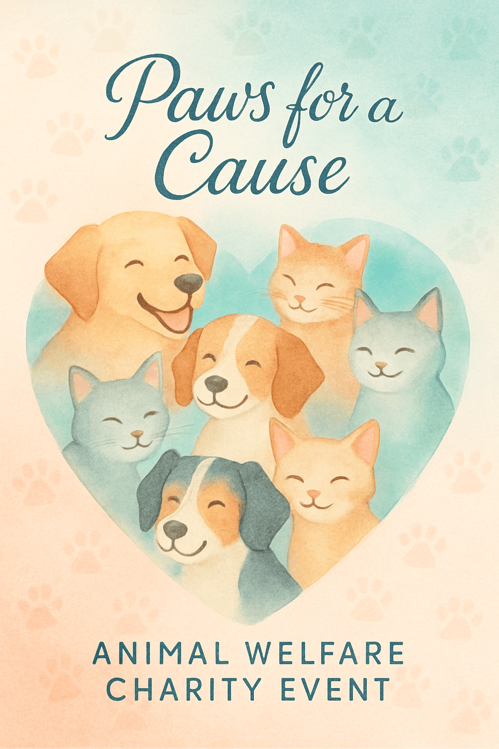 Paws for a Cause Charity Event