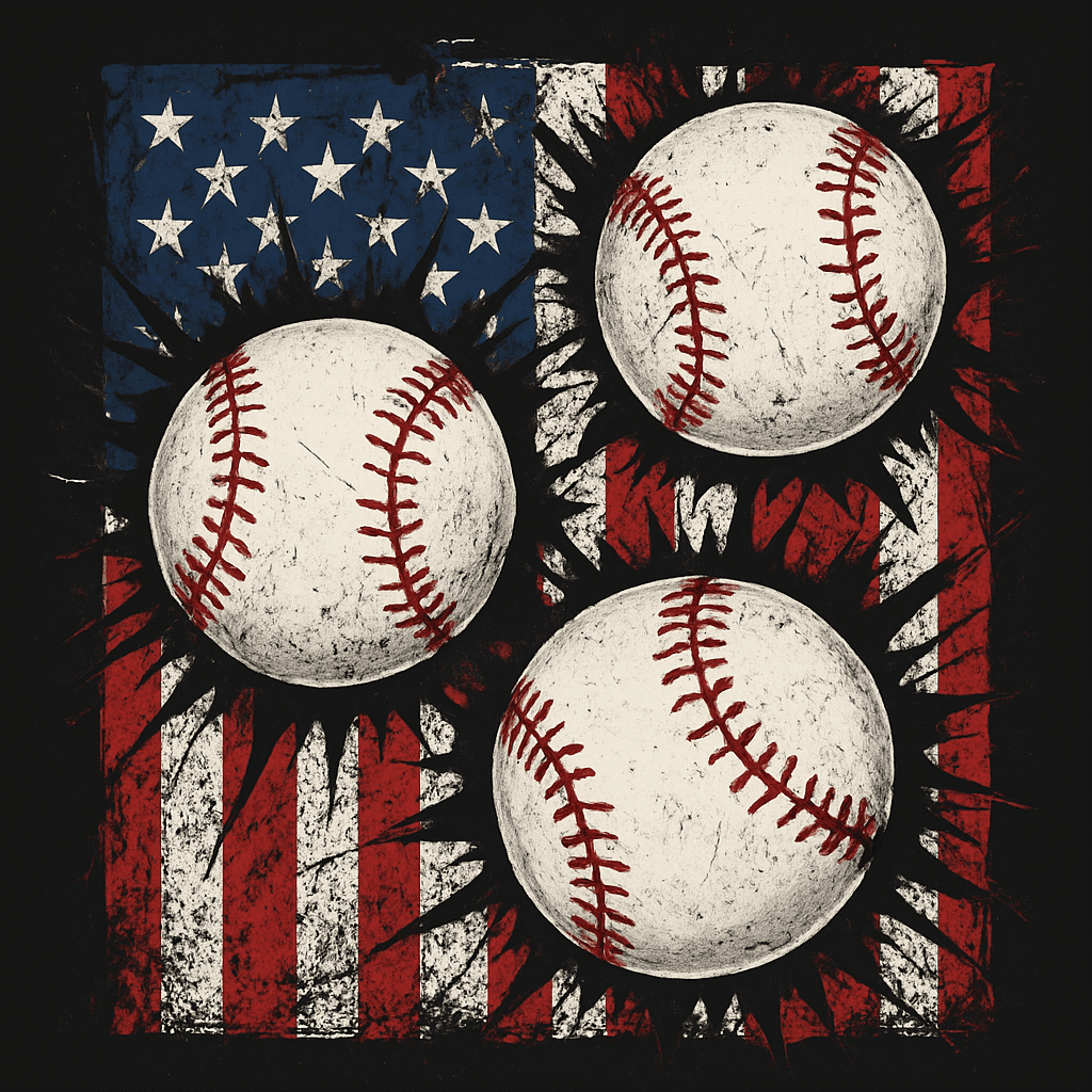 Baseball Stars and Stripes