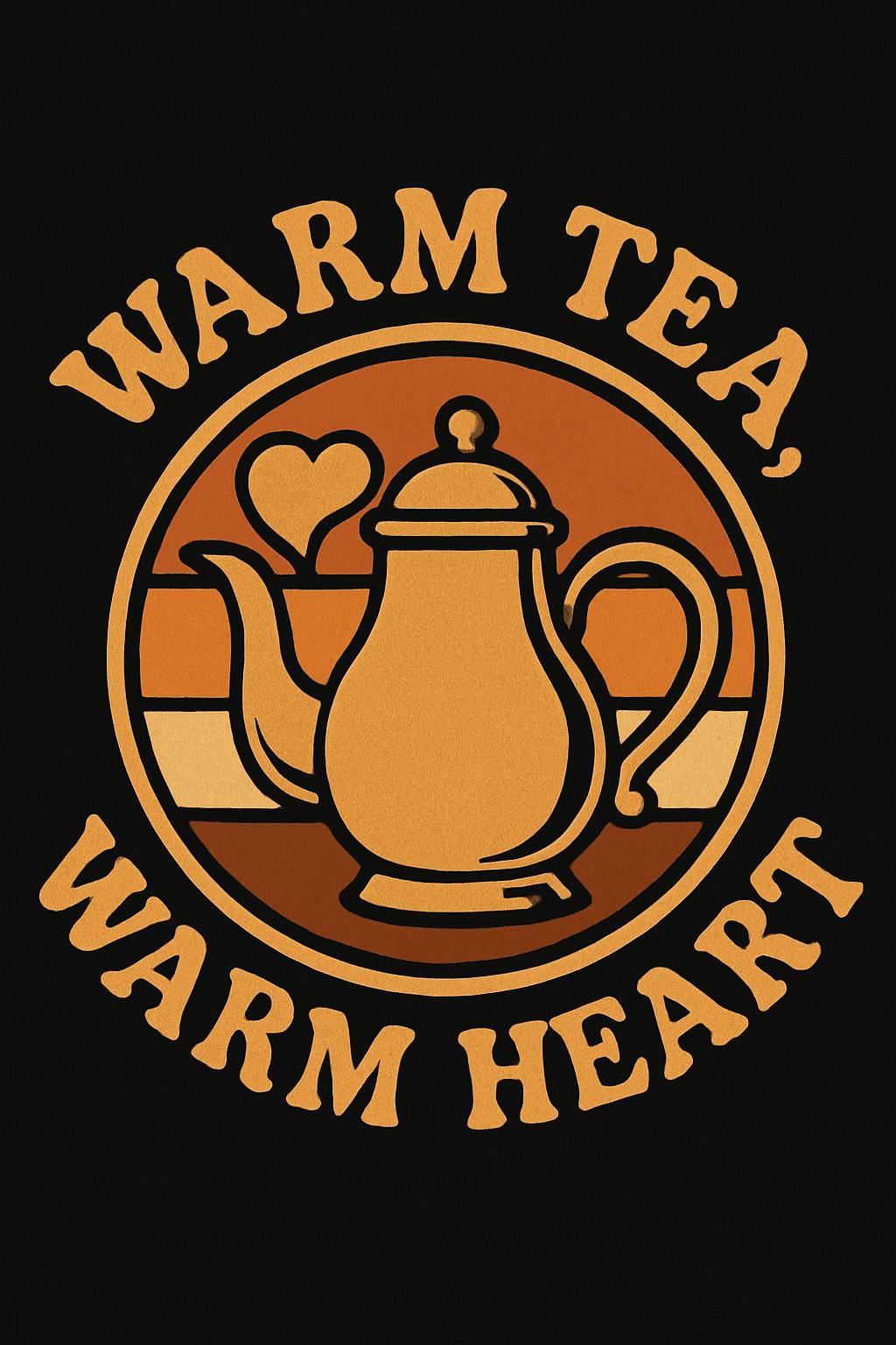 Warm Tea, Warm Heart Vintage Style