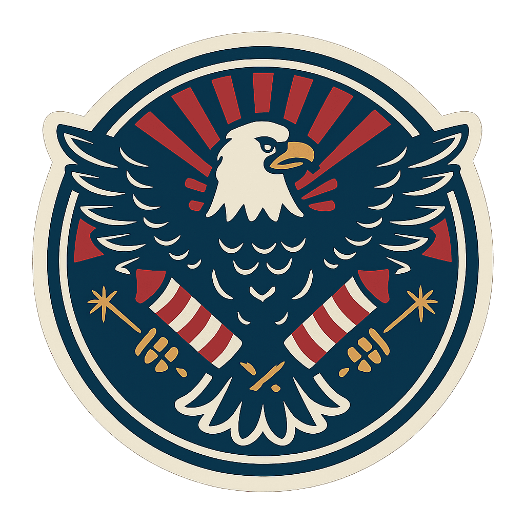 Eagle Fireworks Emblem