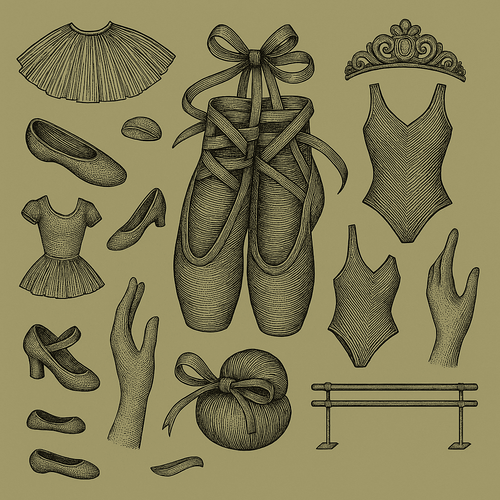 Vintage Ballet Essentials Sketch Collection