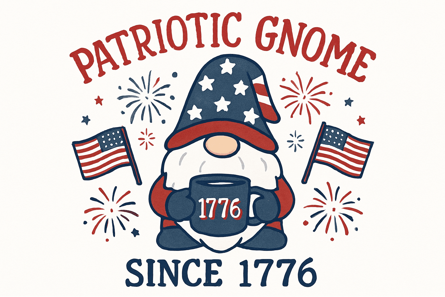 Patriotic Gnome: A Festive Tribute