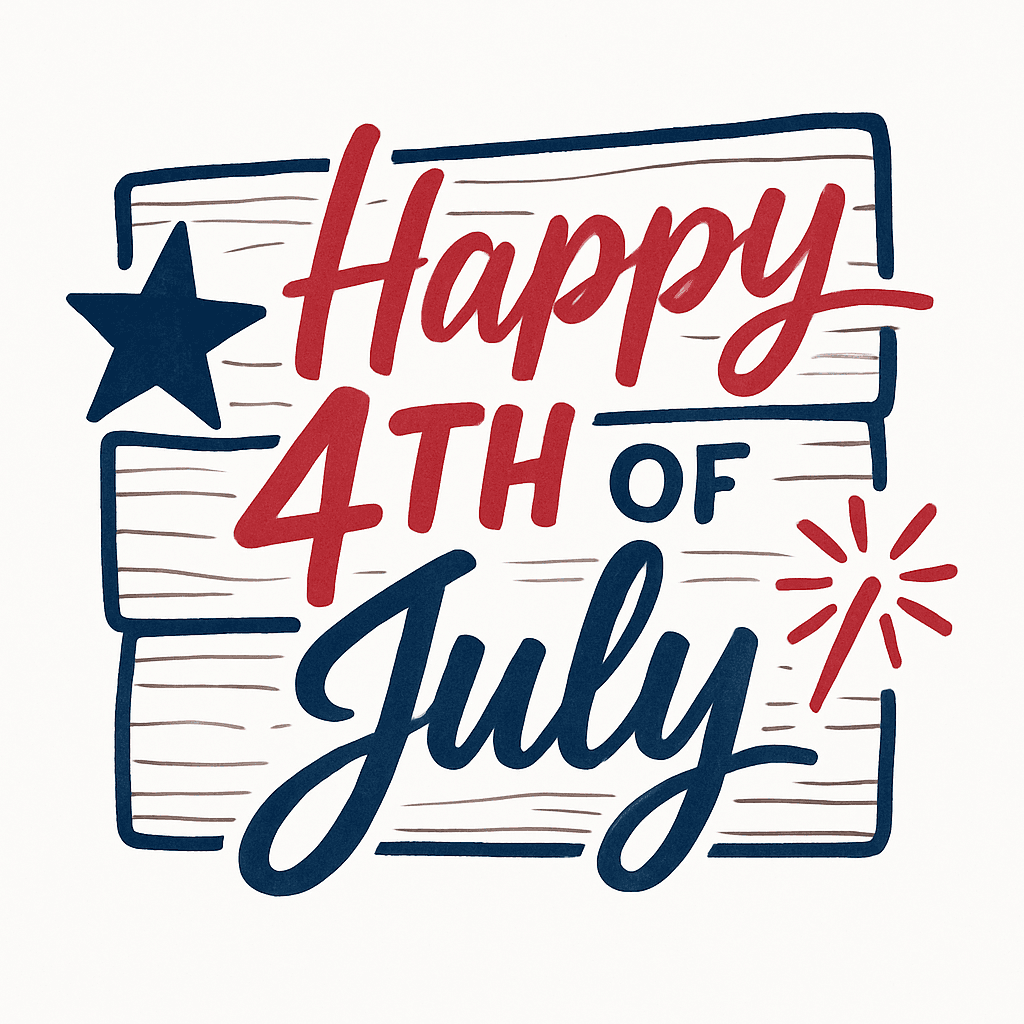 Celebrate Freedom: Happy 4th of July Design