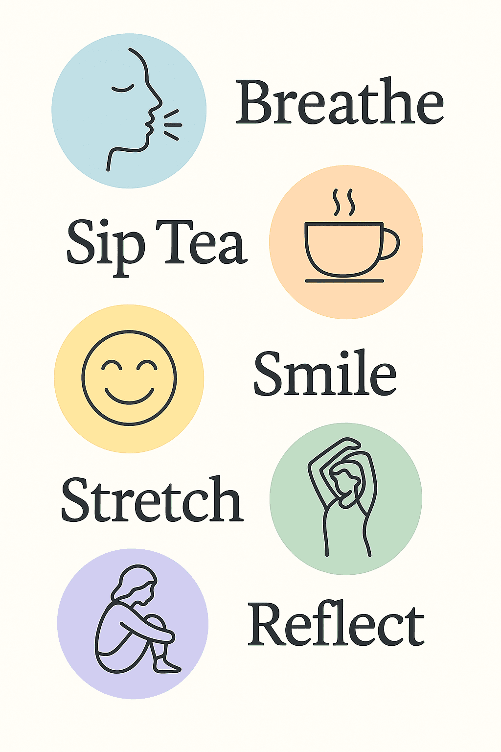 Mindful Moments: Breathe, Smile, Reflect