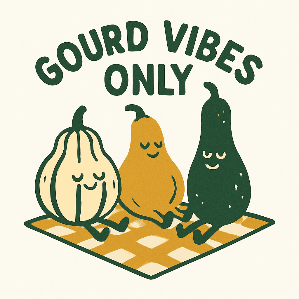 Chill Gourd Vibes Only Cozy Design