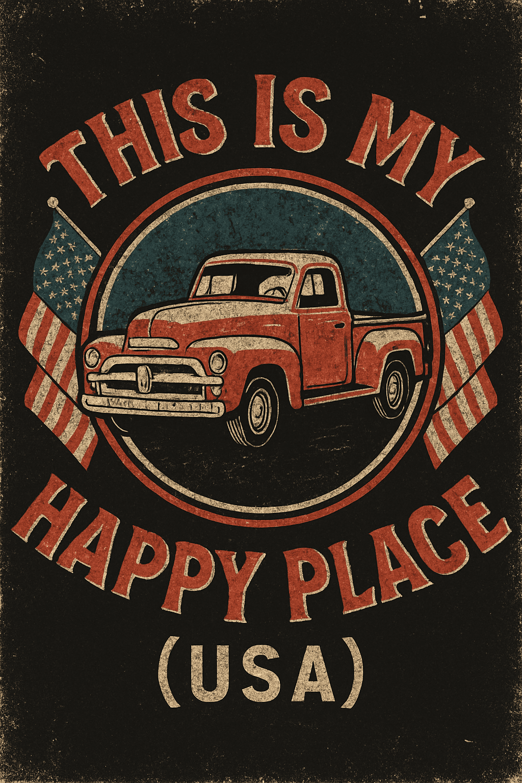 My Happy Place: Vintage Truck Vibes