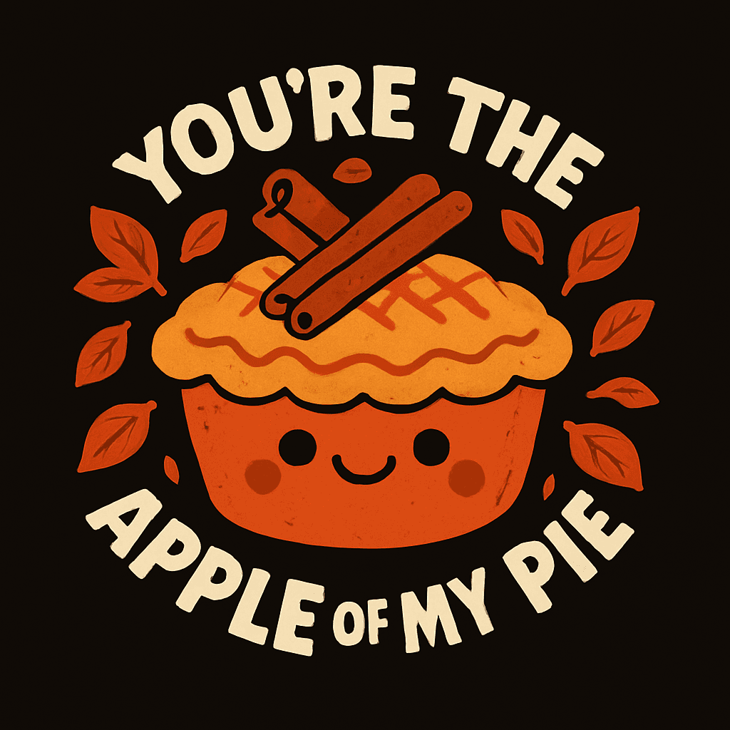 You're the Apple of My Pie - Cute Fall Pun