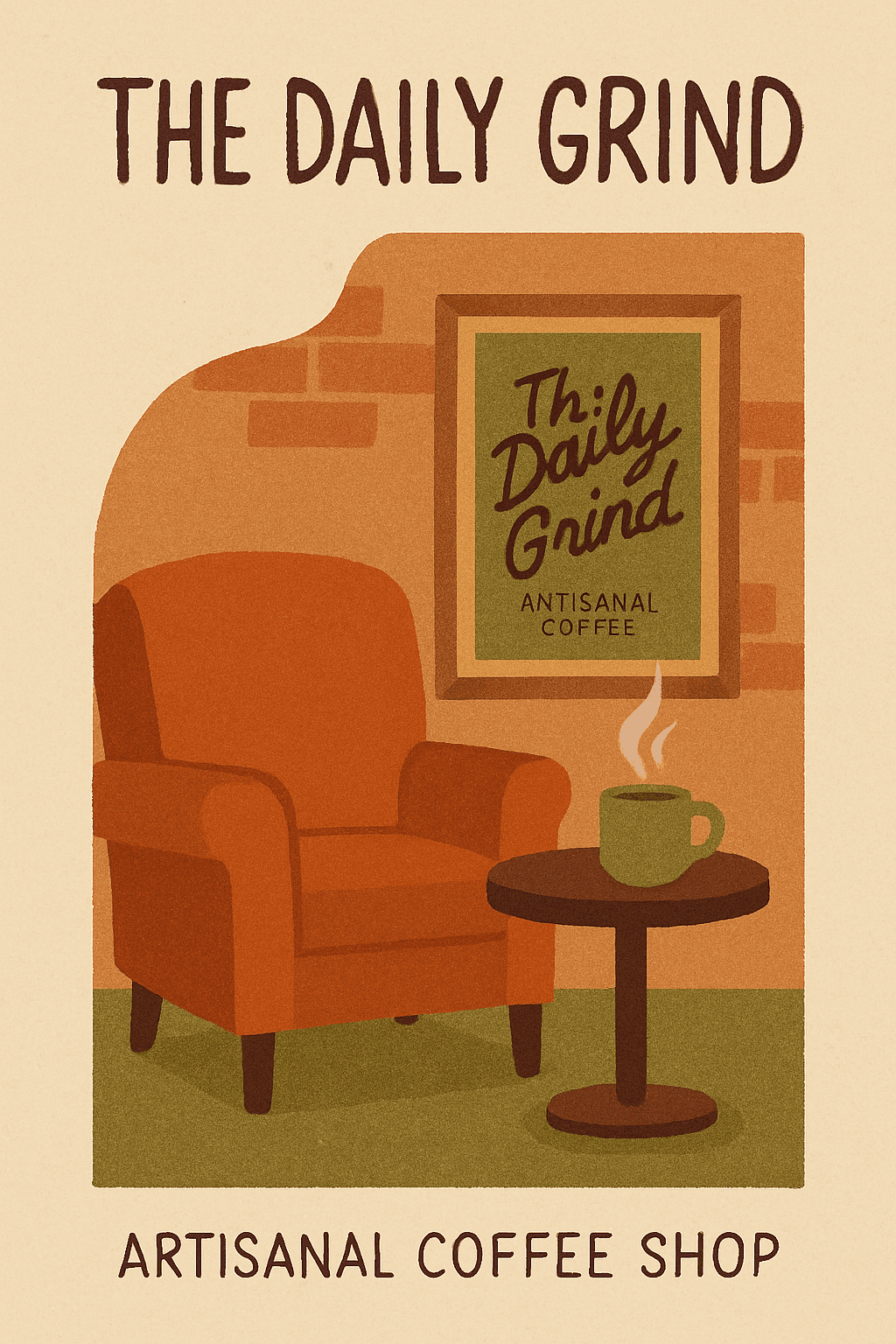 Cozy Daily Grind Coffee Vibes