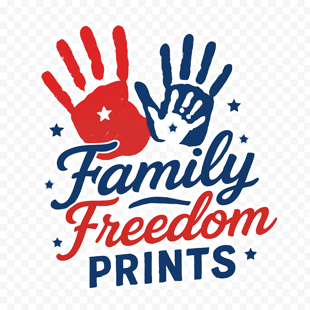 Celebrate Family Freedom with Handprints