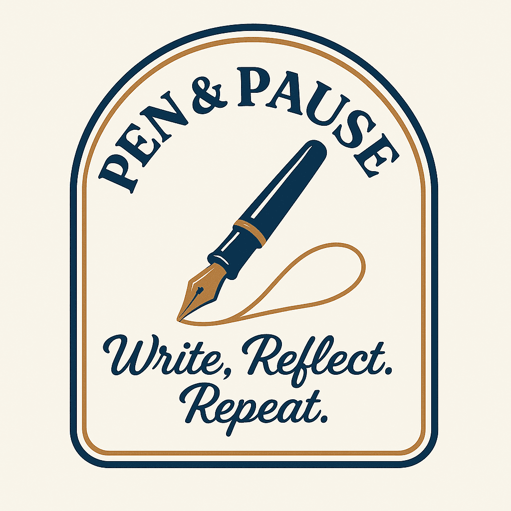 Pen & Pause: Reflective Writing Logo