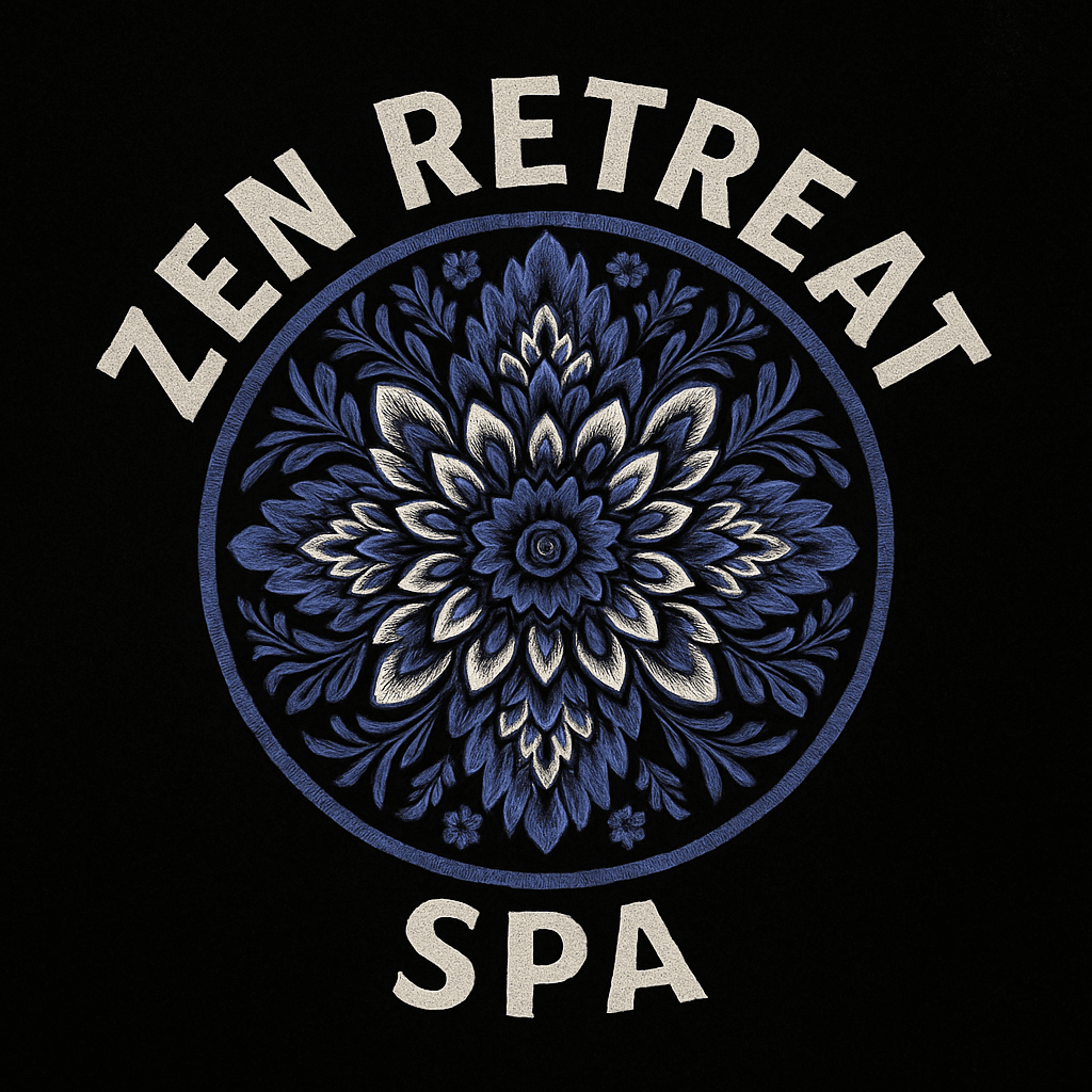 Elegant Zen Retreat Mandala Spa Logo