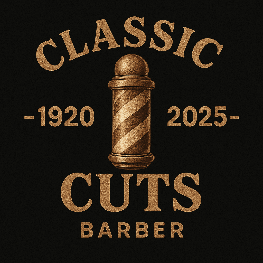 Vintage Classic Barber Cuts Logo