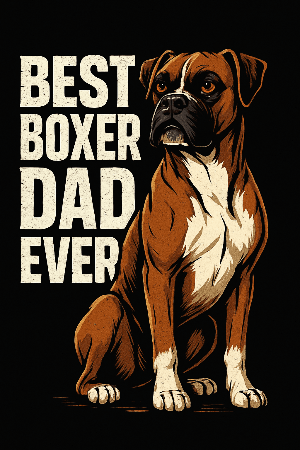 Best Boxer Dad Ever Tee