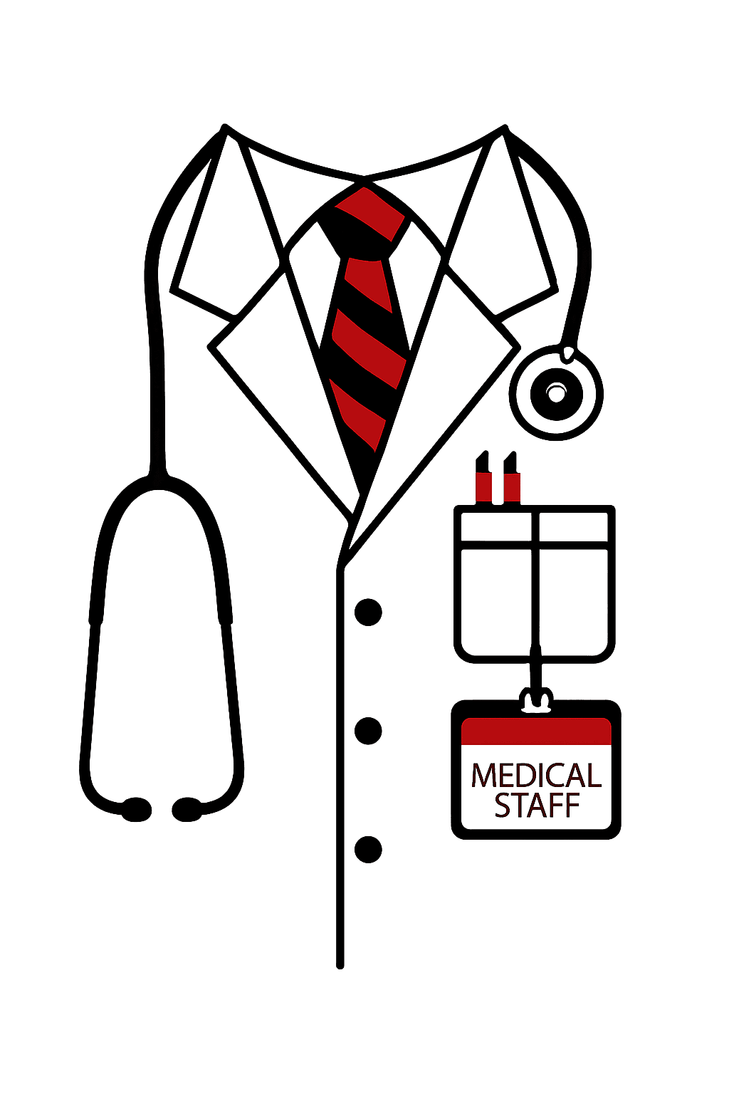 Minimalist Medical Staff Icon Design