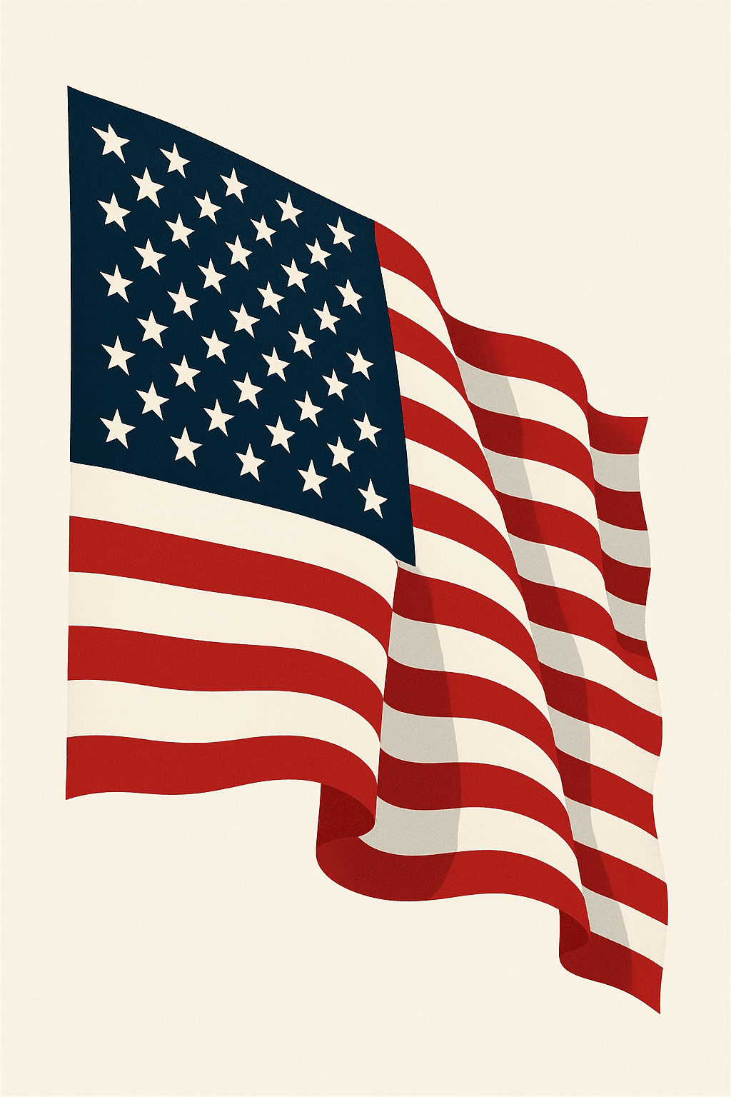Waving Pride: American Flag Art