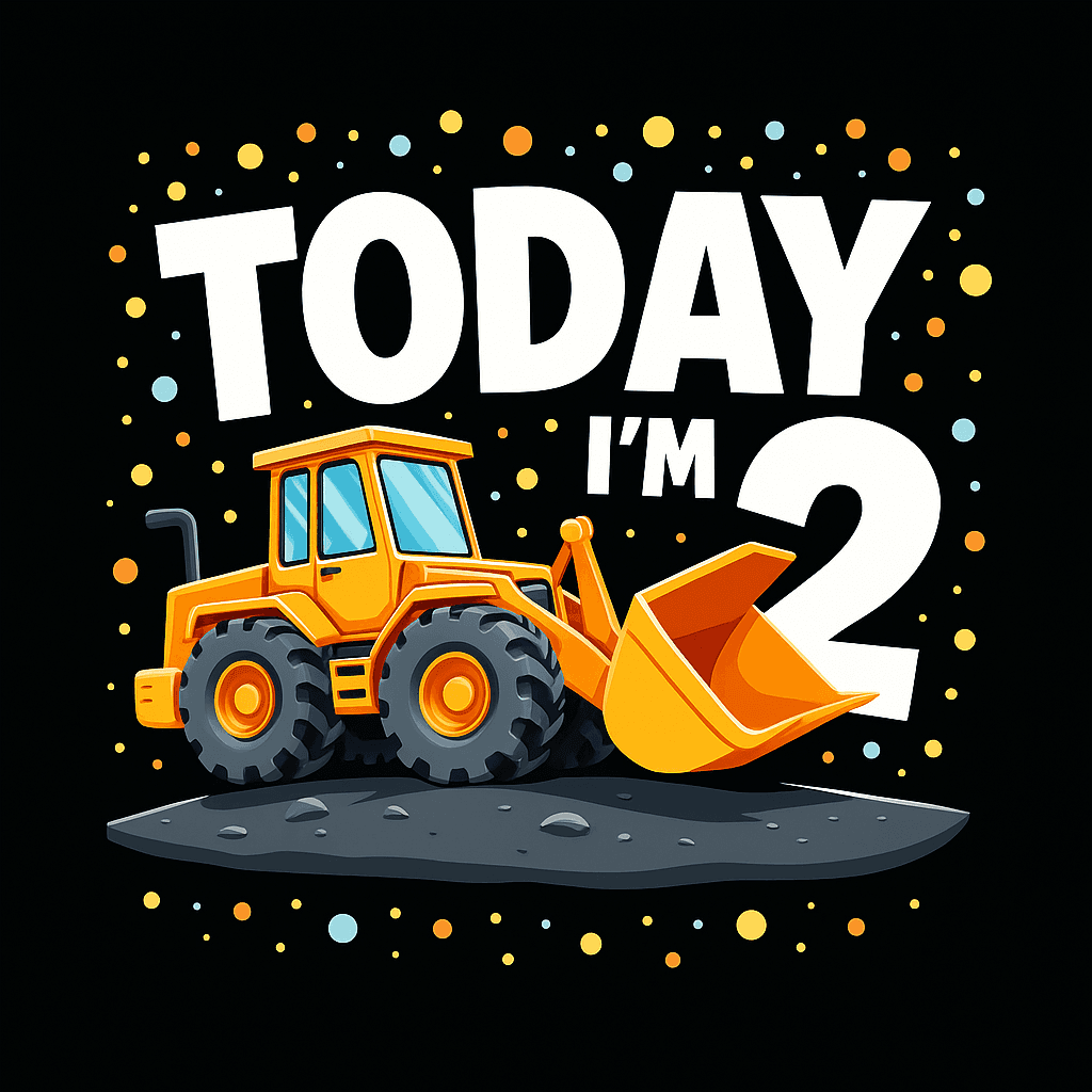 Birthday Fun with a Bulldozer!