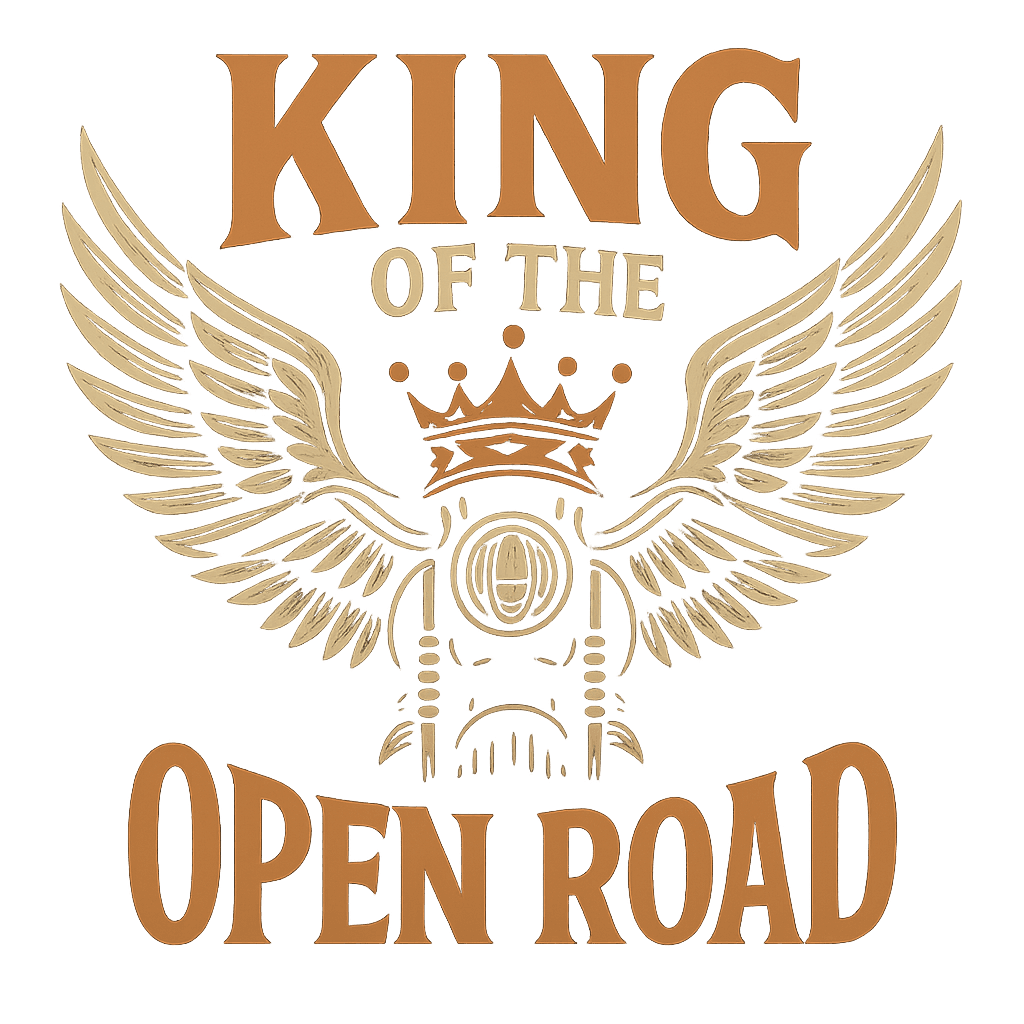 King of the Open Road Vintage Motorcycle Tee