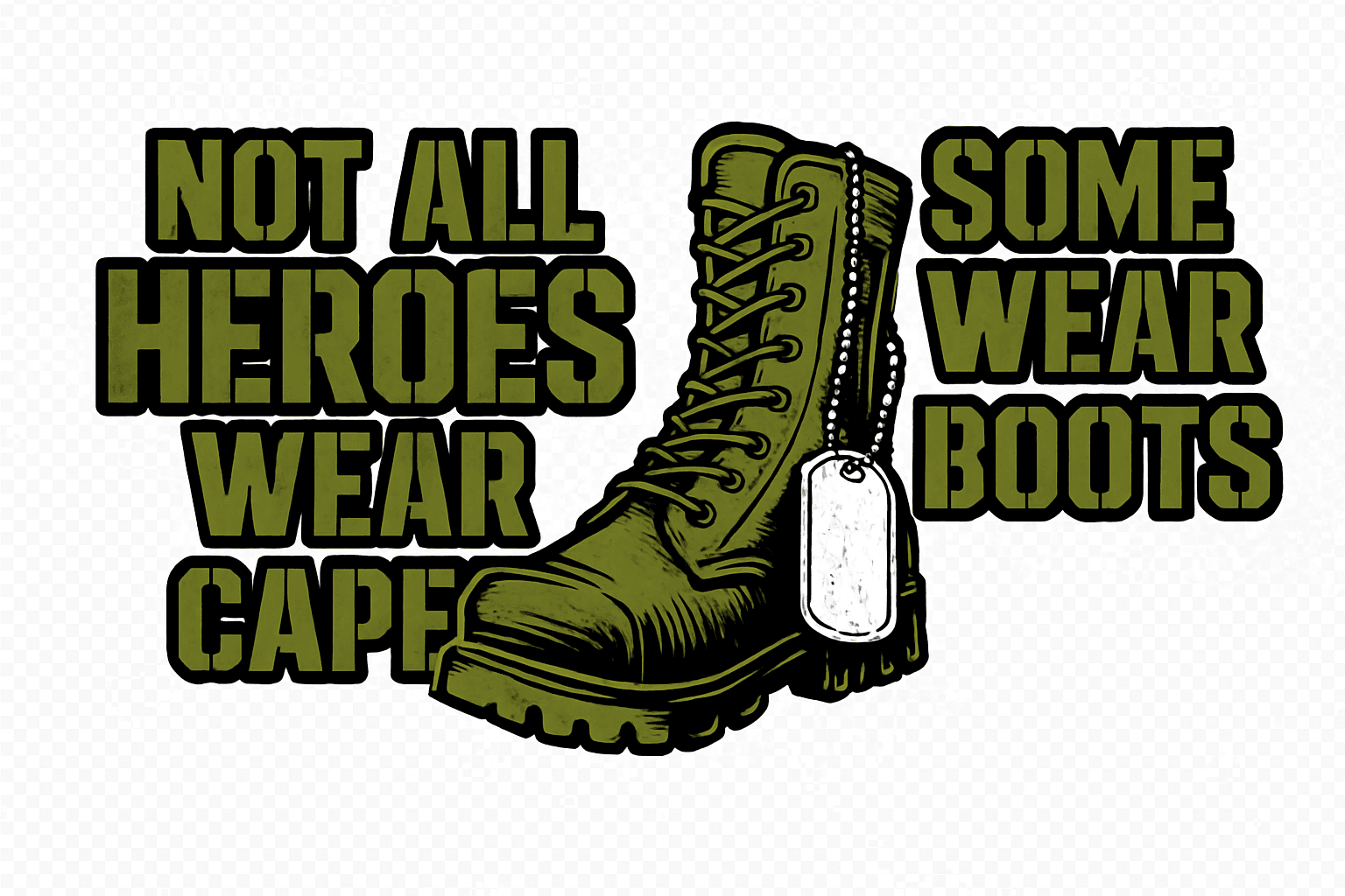 Boots Over Capes: A Hero's Message