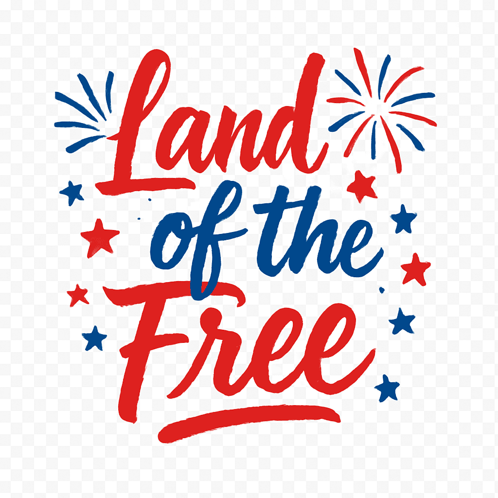 Patriotic Vibes: Land of the Free