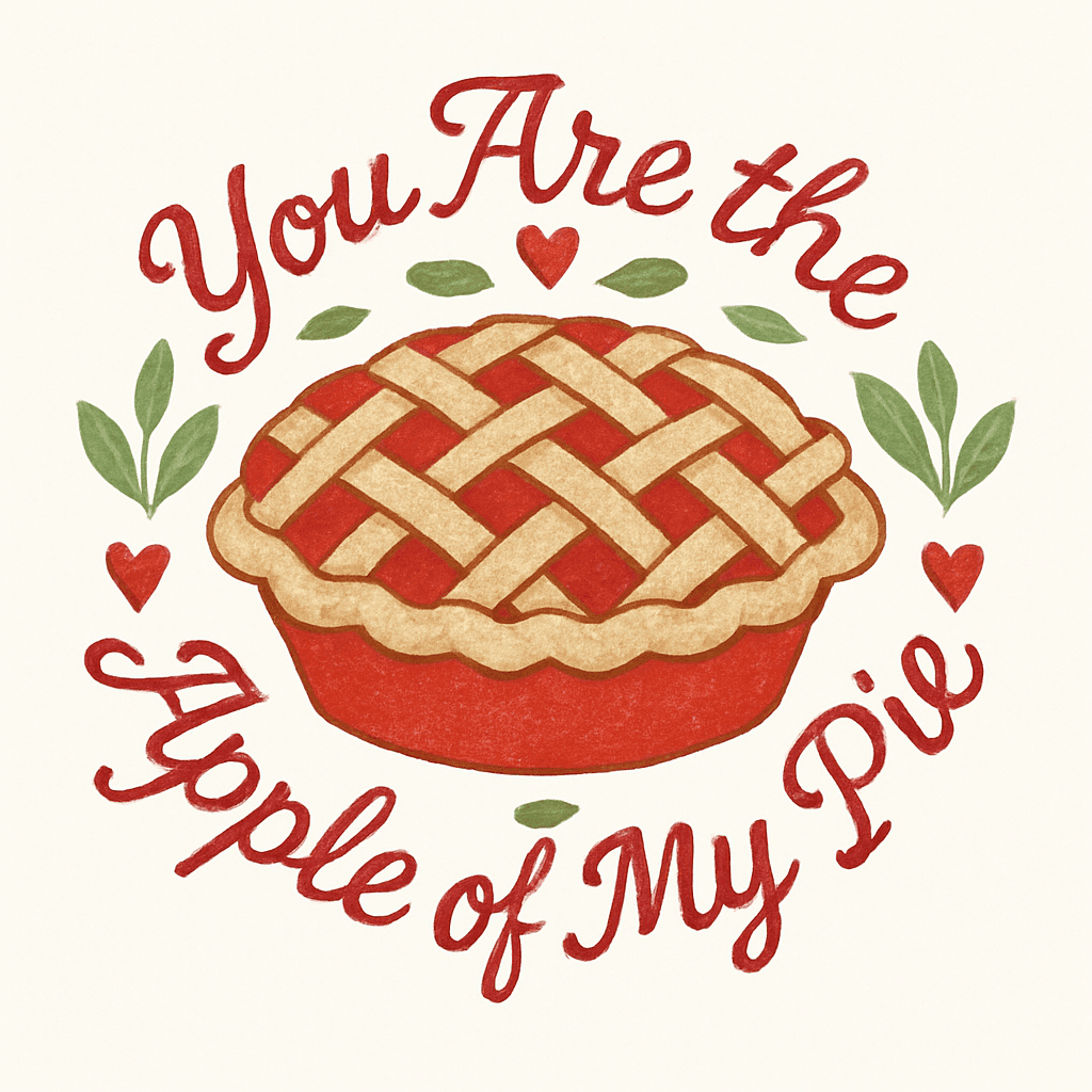 You Are the Apple of My Pie