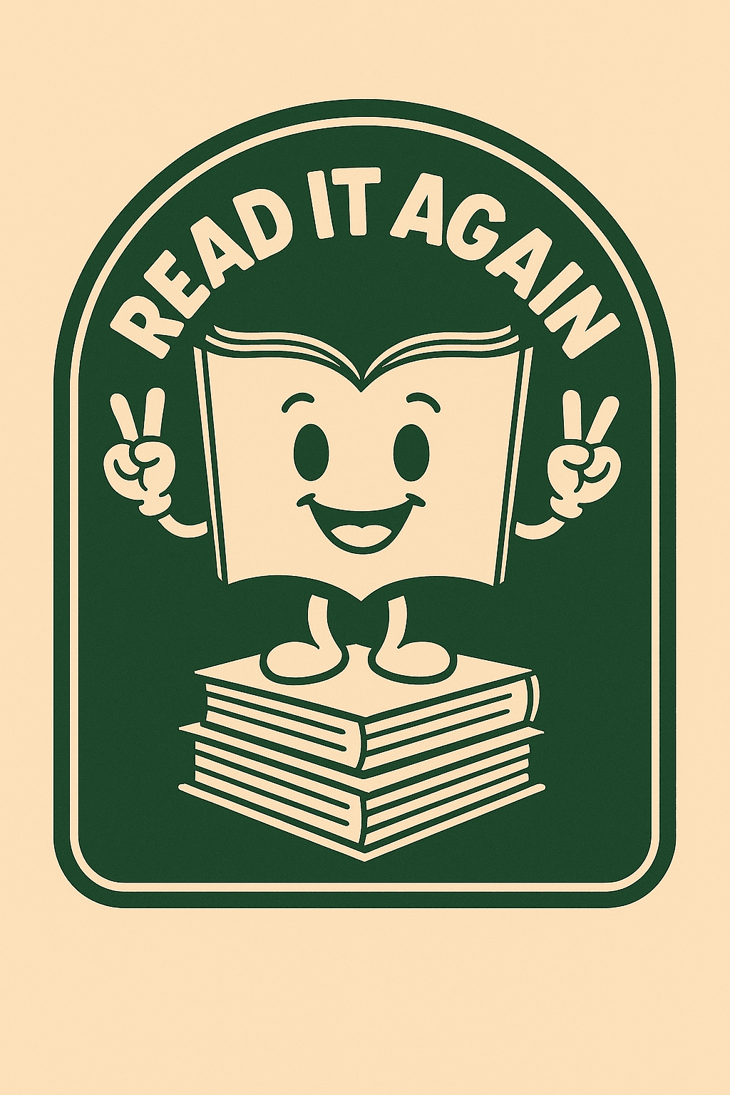 Read It Again - Fun Book Design