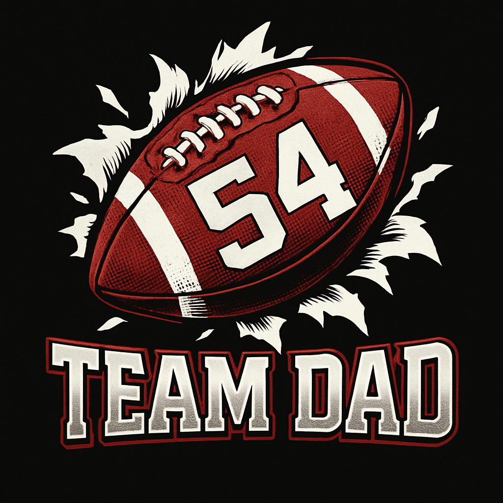 Team Dad Football Fan Pride