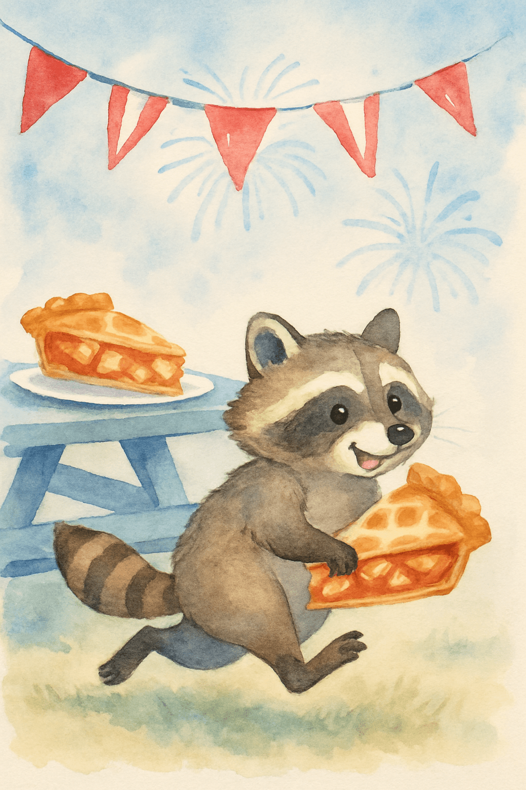 Raccoon Pie Adventure