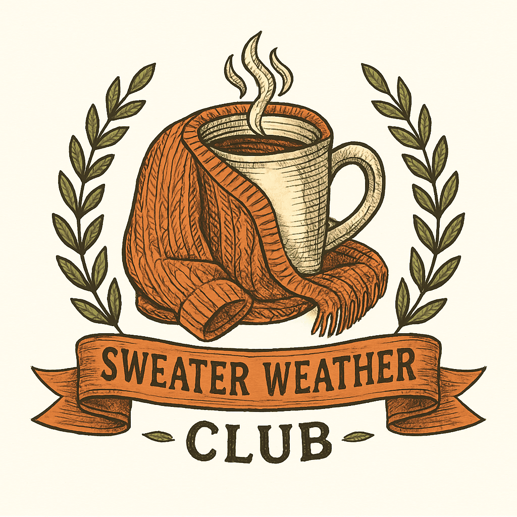 Sweater Weather Club Cozy Hot Drink Design