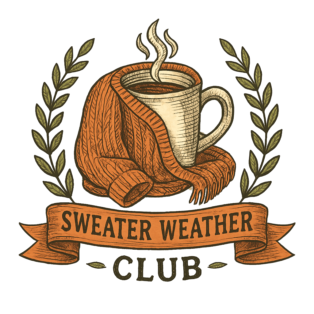 Sweater Weather Club Cozy Hot Drink Design