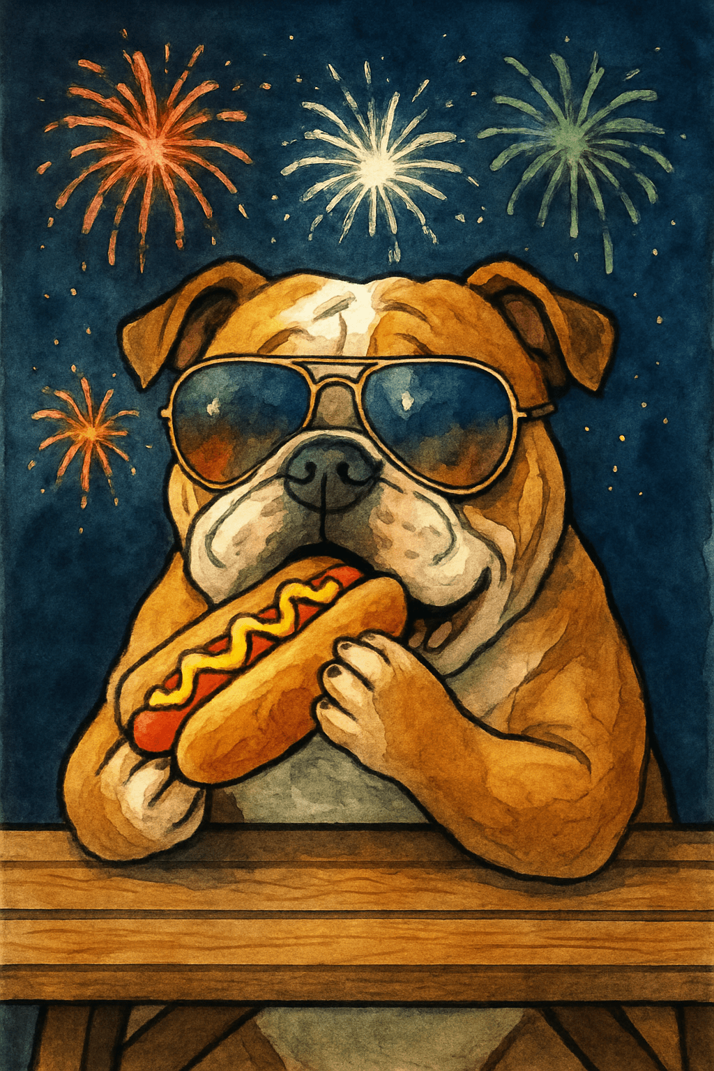 Fireworks & Franks: A Pawesome Celebration!