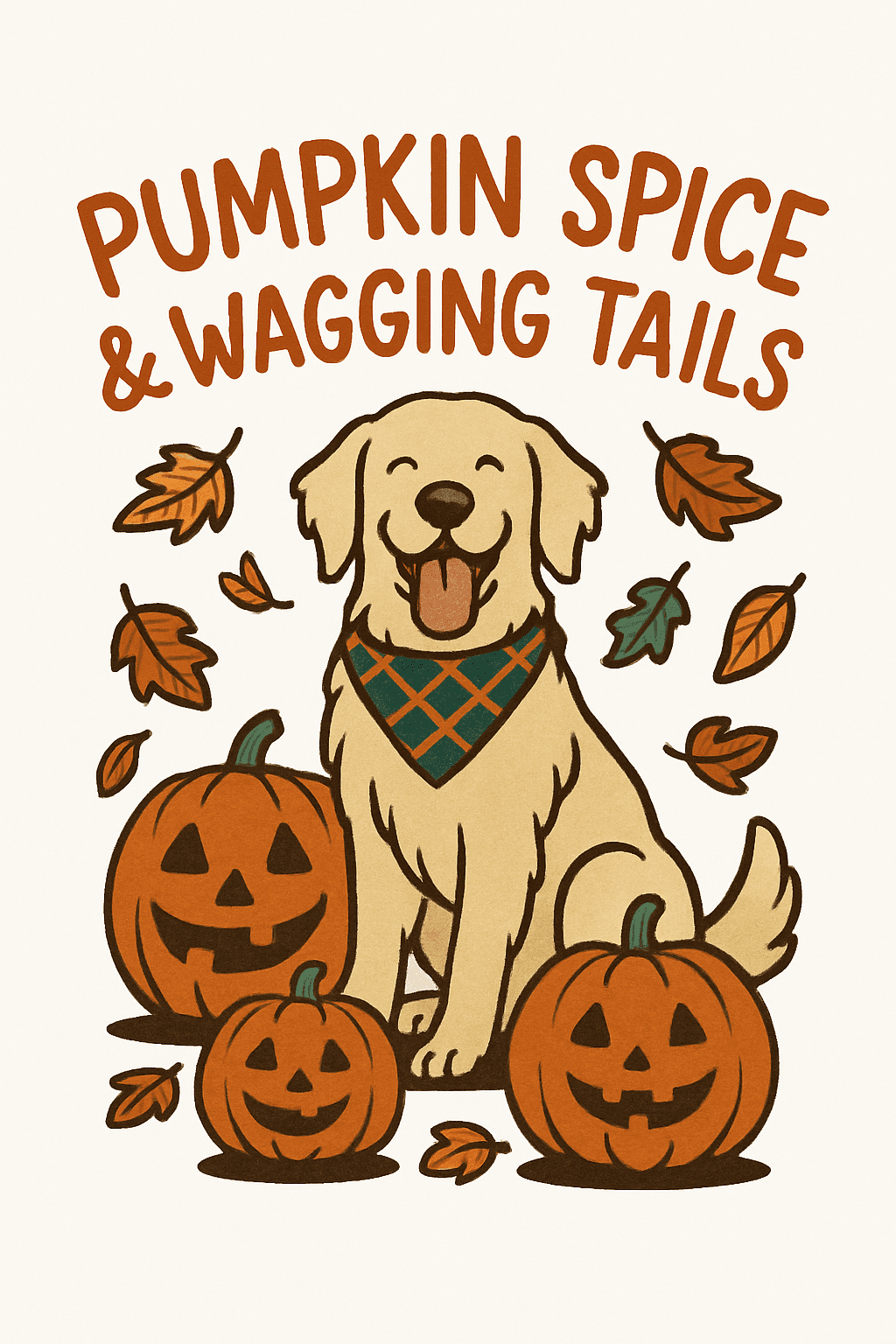Pumpkin Spice & Wagging Tails Autumn Fun