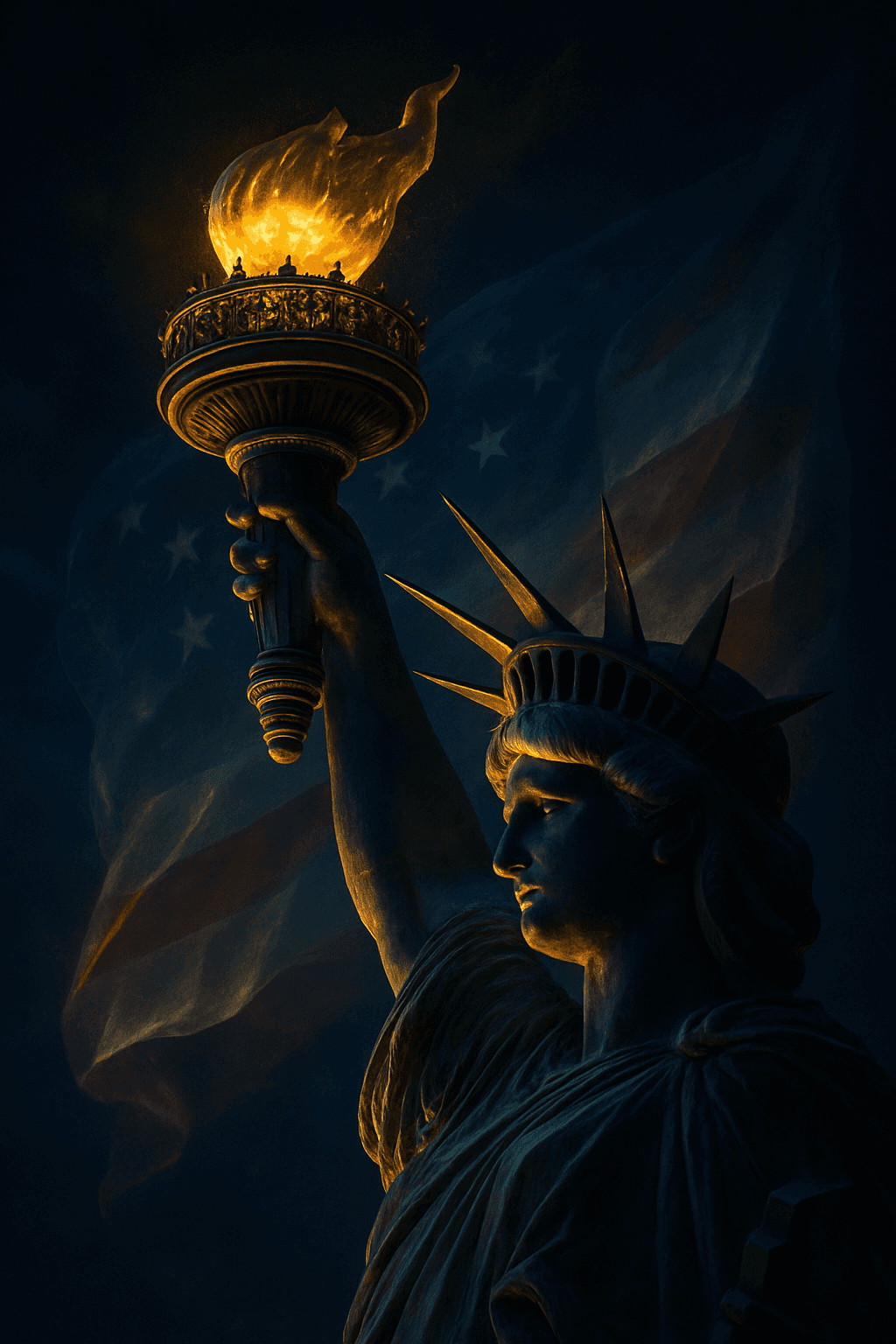 Illuminate Freedom: The Torch of Liberty