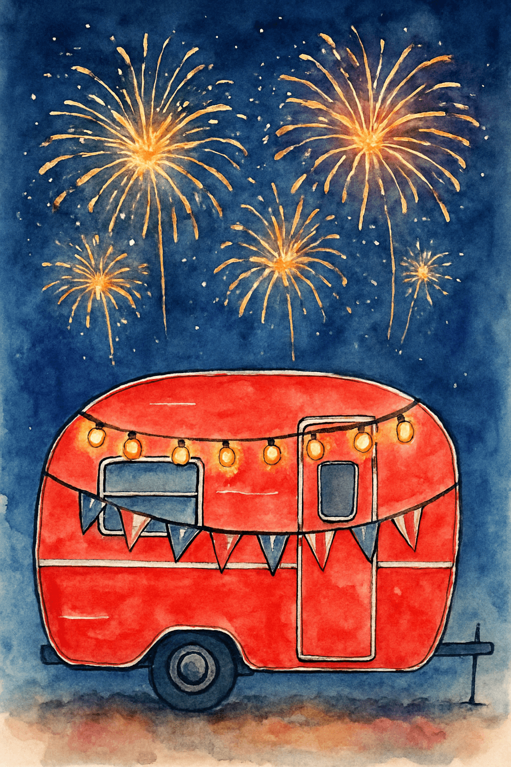 Festive Camping Vibes