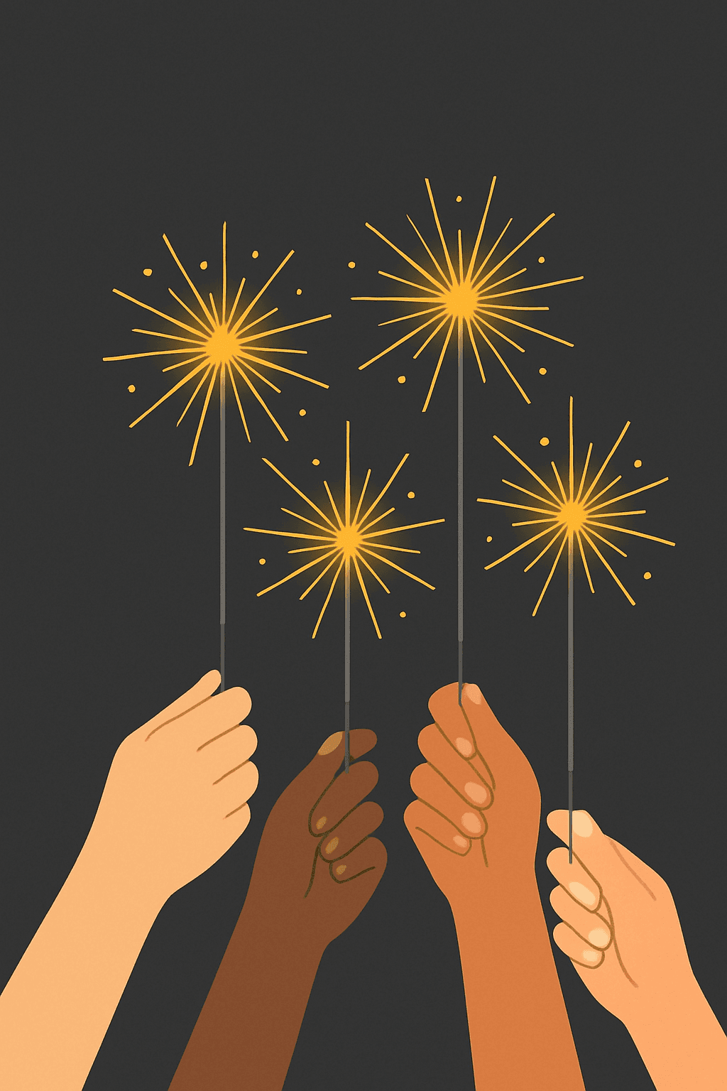 Celebrate Together: Sparkler Joy