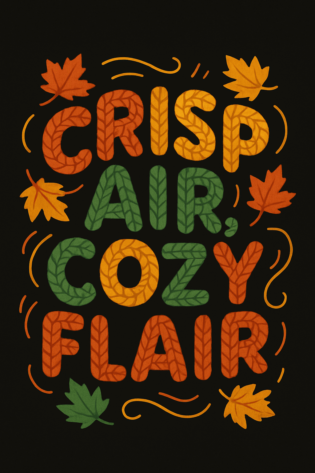 Crisp Air, Cozy Flair Fall Vibes