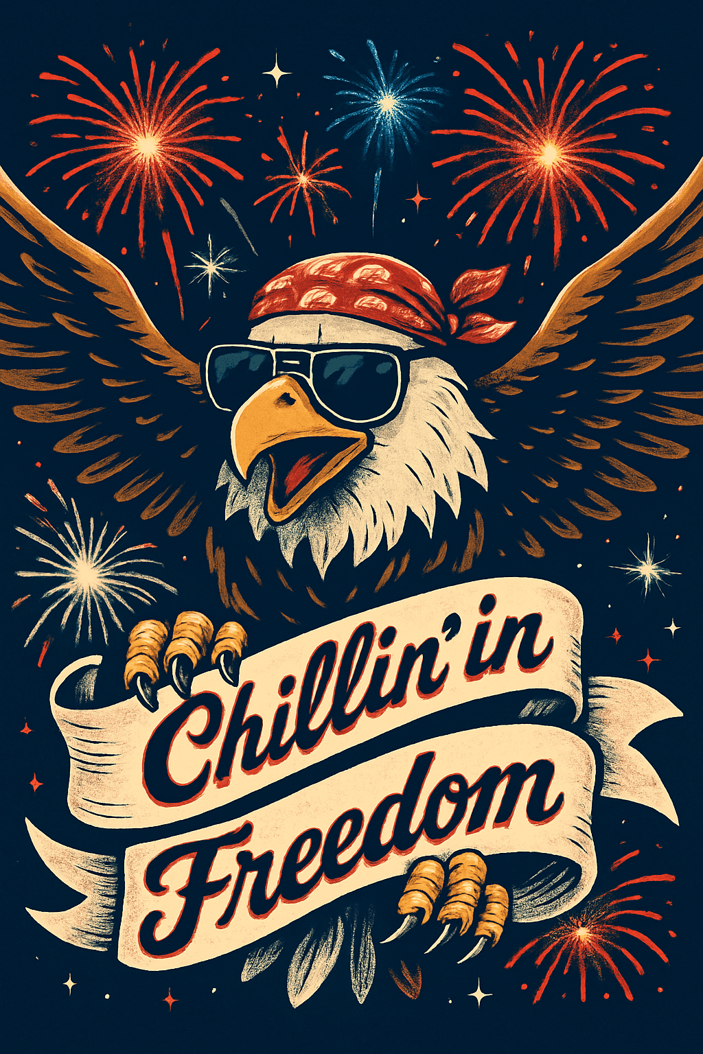 Chillin' in Freedom with Fireworks