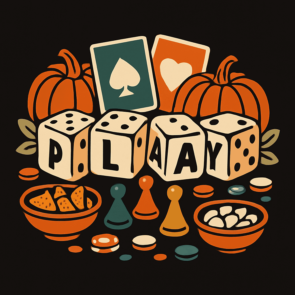 Autumn Game Night Vibes with Dice and Cards
