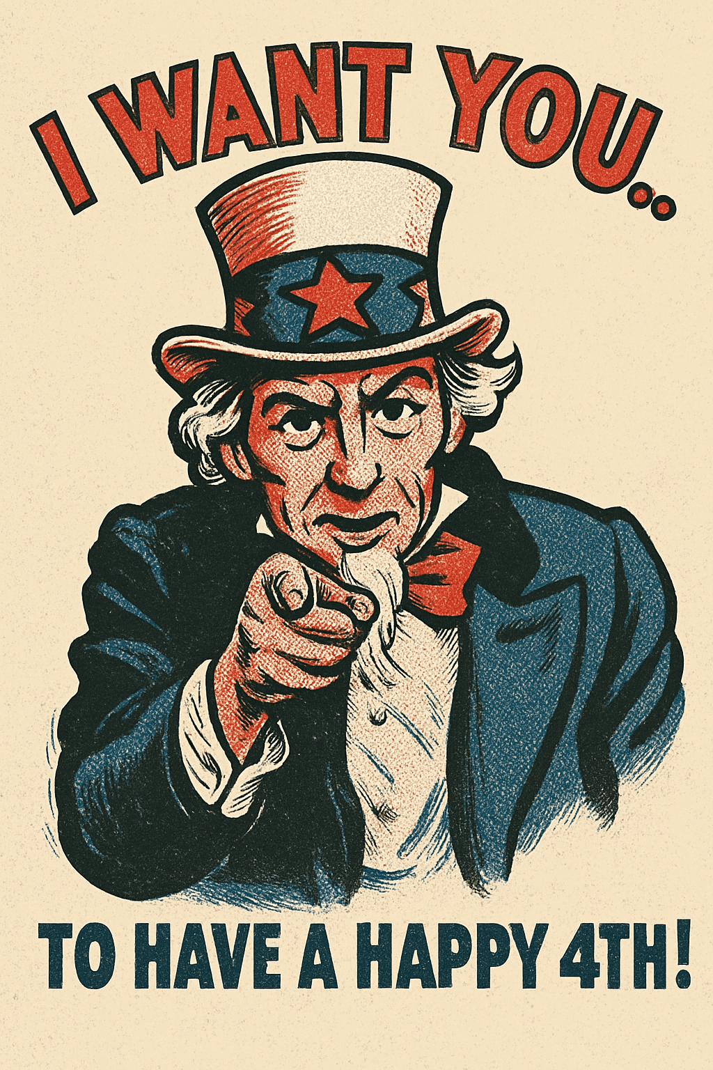 Uncle Sam Wants You for a Happy 4th!