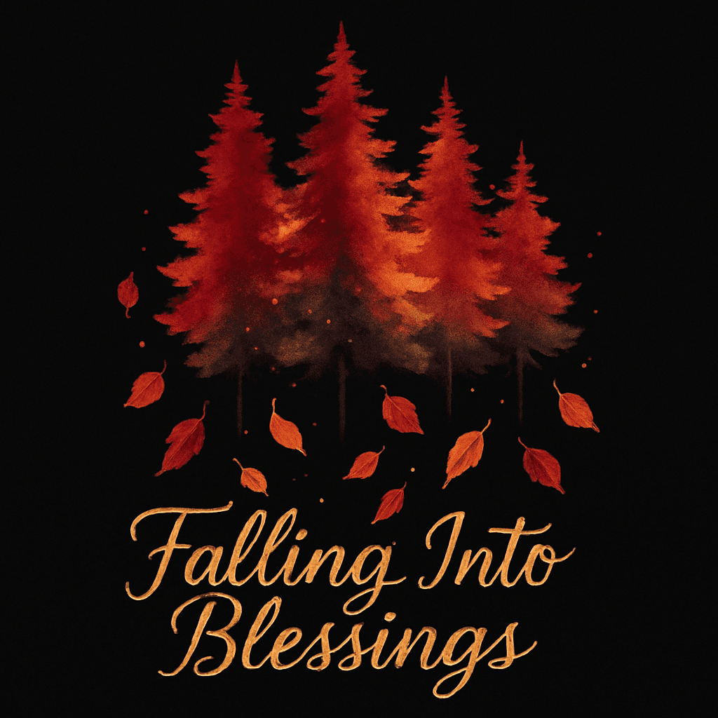 Falling Into Blessings Autumn Forest Design