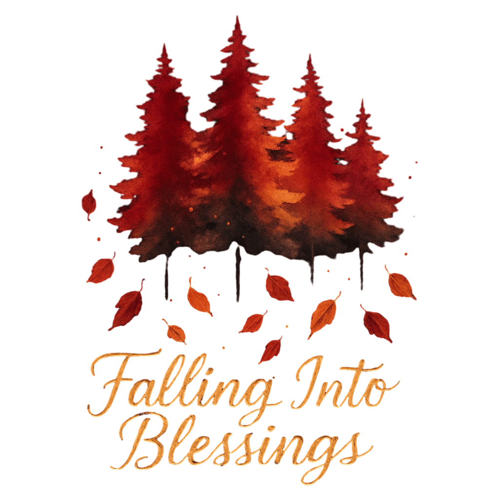 Falling Into Blessings Autumn Forest Design