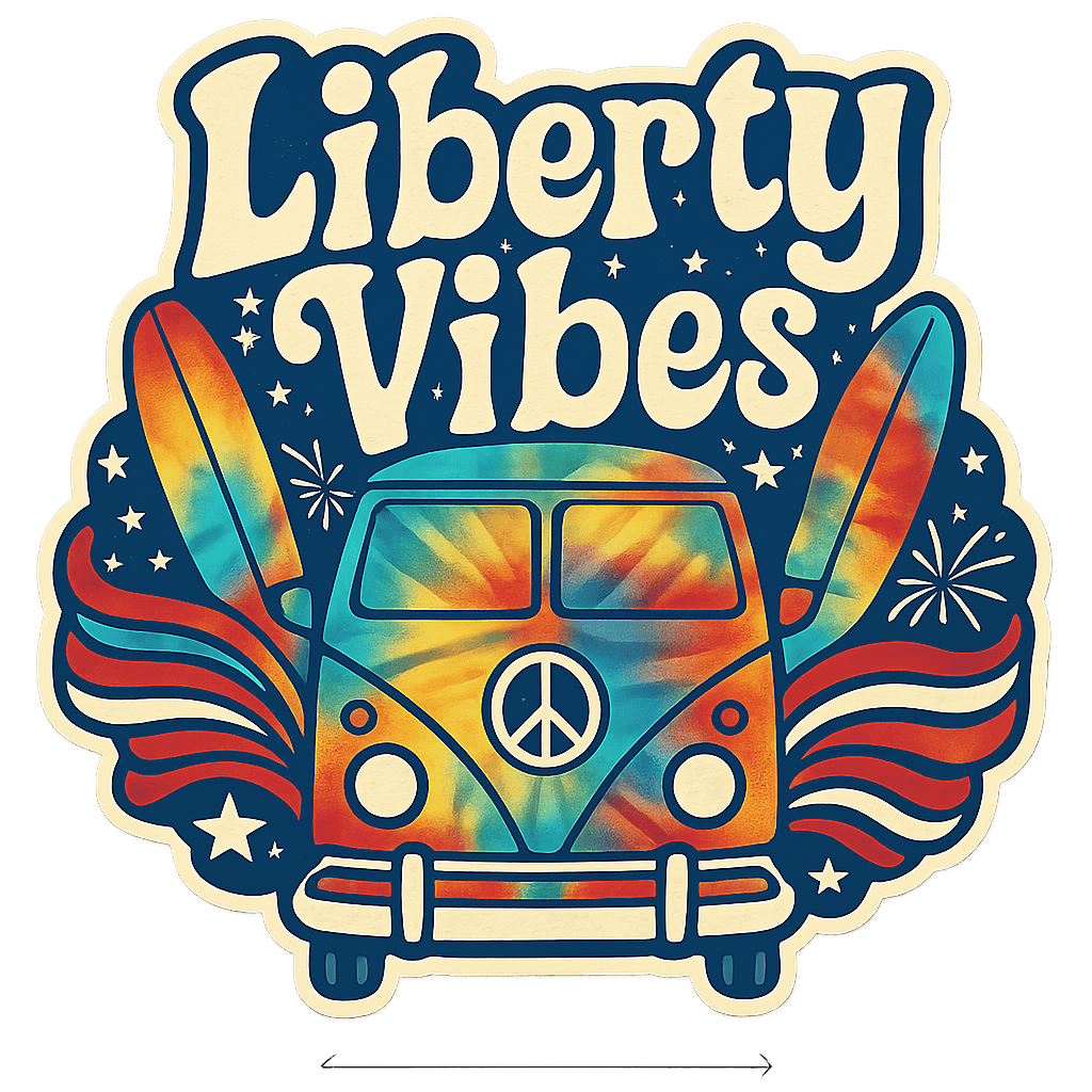 Vibrant Liberty Vibes Design