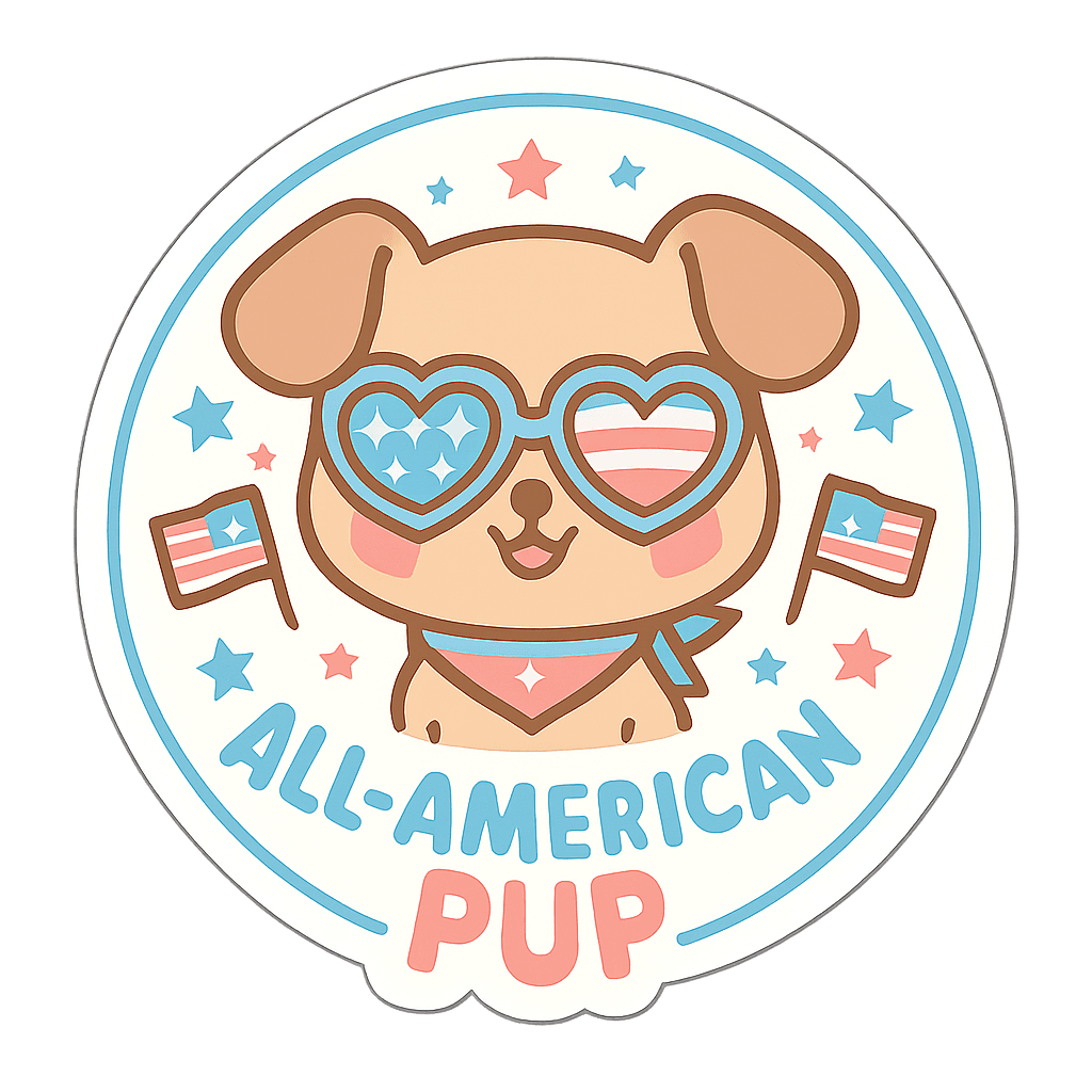 All-American Pup: A Cute Celebration