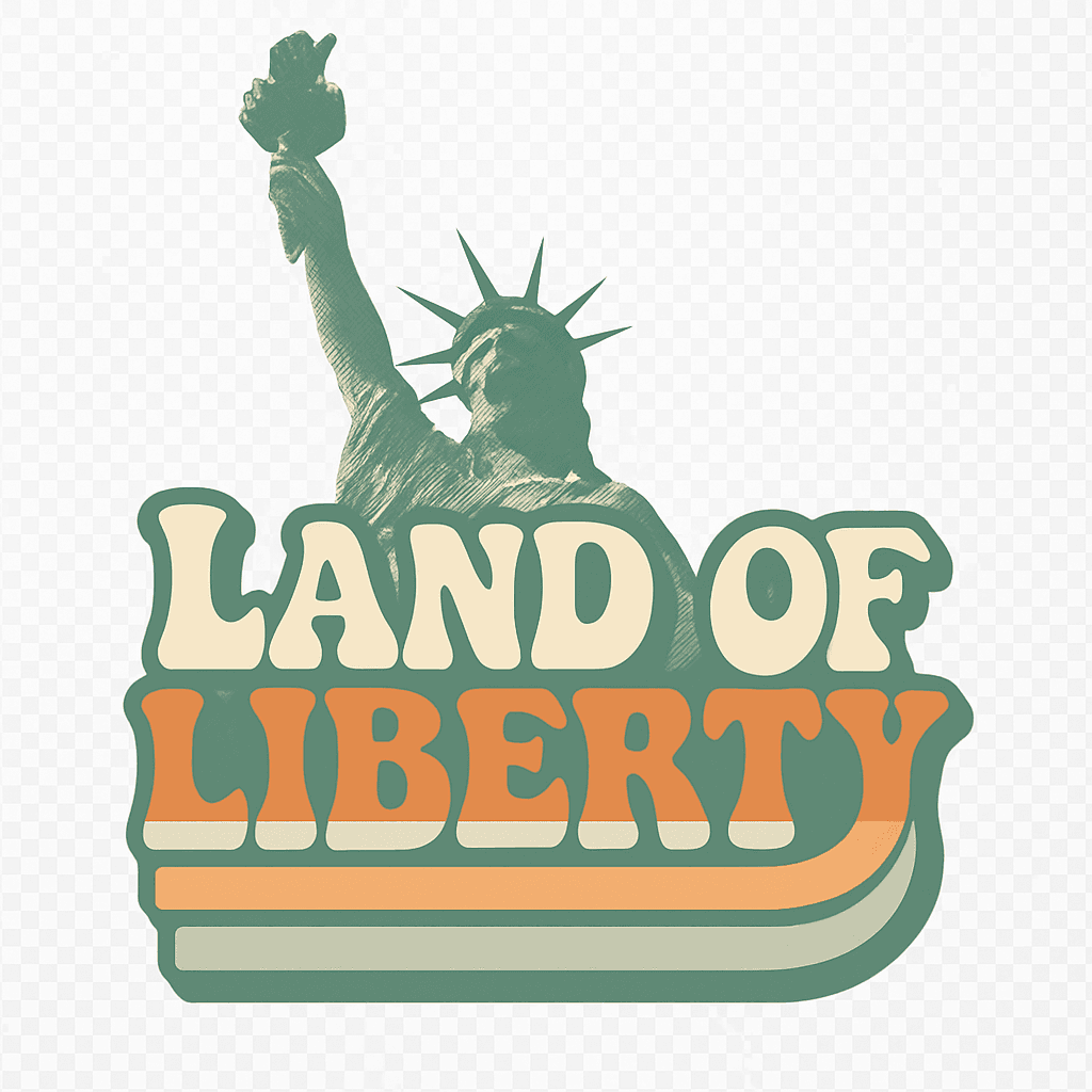 Vintage Land of Liberty Design