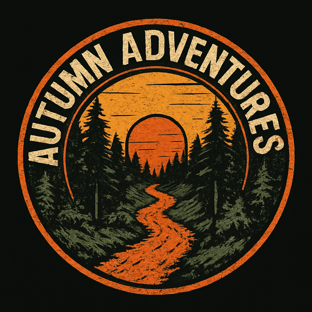 Autumn Adventures Vintage Nature Badge