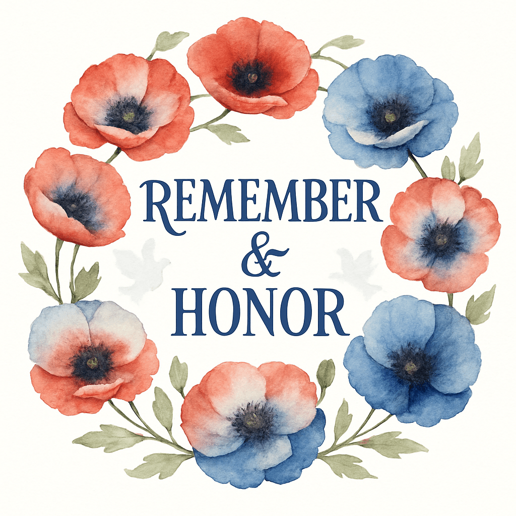 Floral Tribute: Remember & Honor