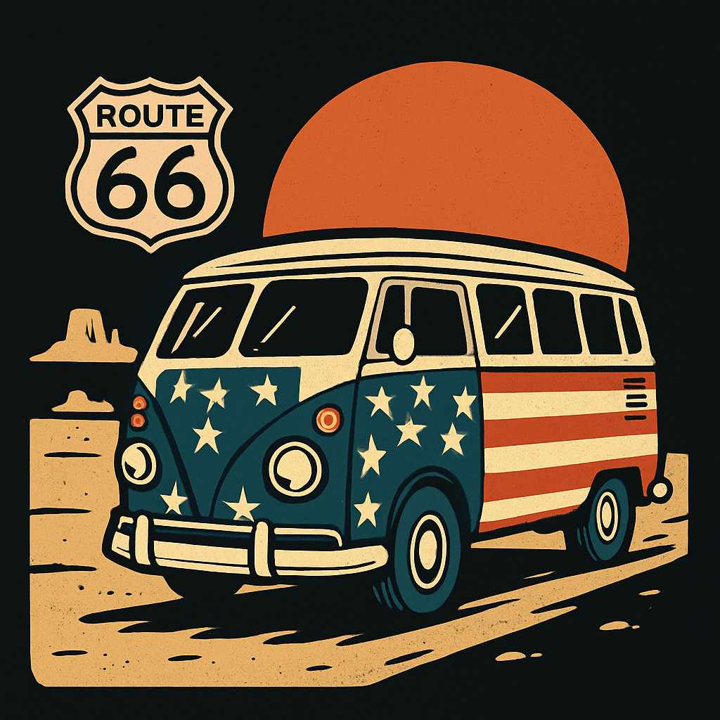 Retro Route 66 Adventure