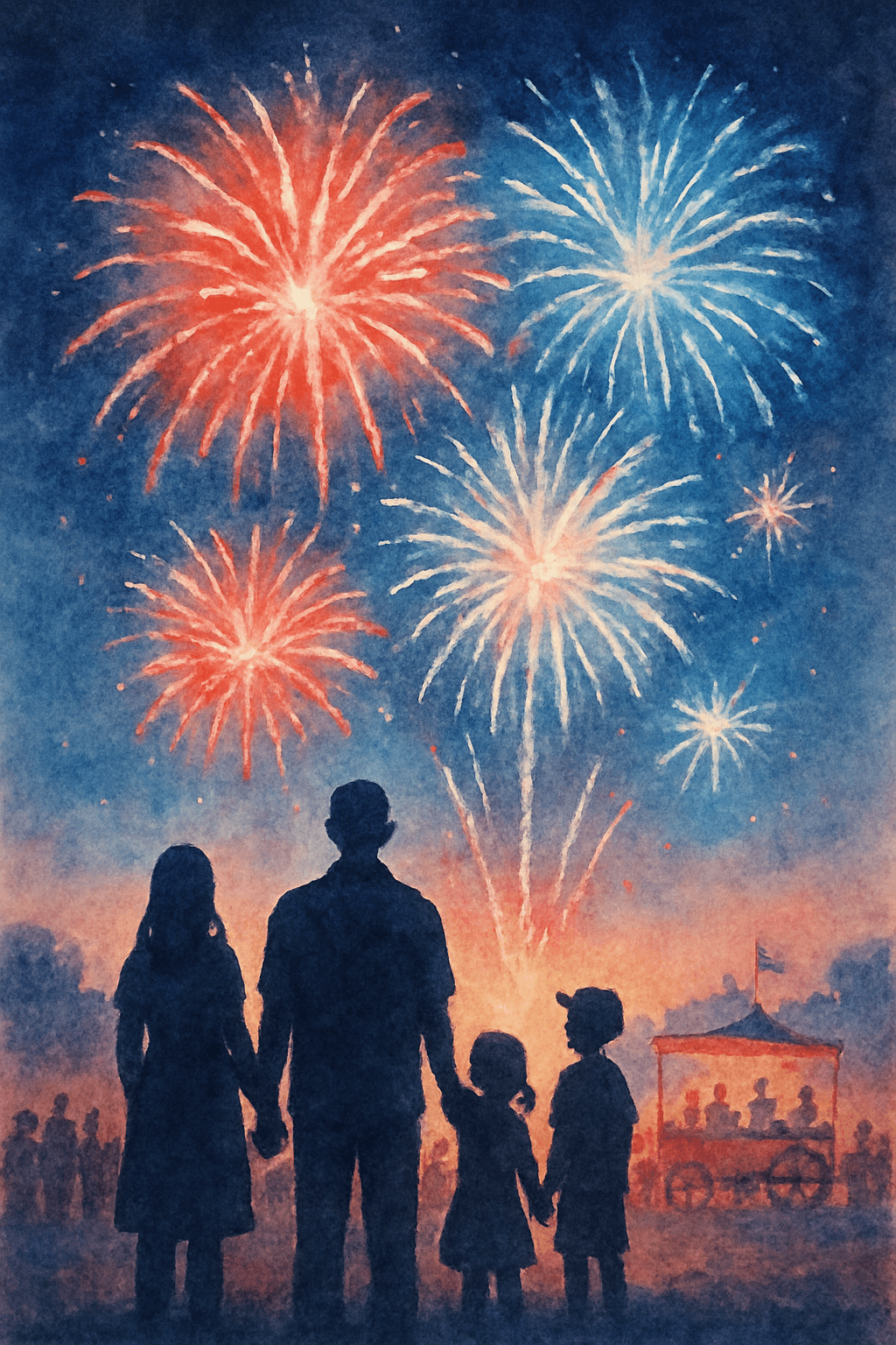 Family Fireworks Night Delight