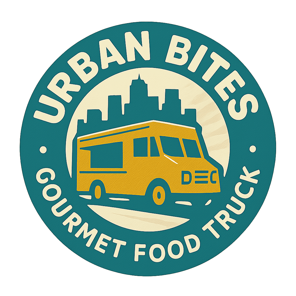 Urban Bites Gourmet Food Truck Logo