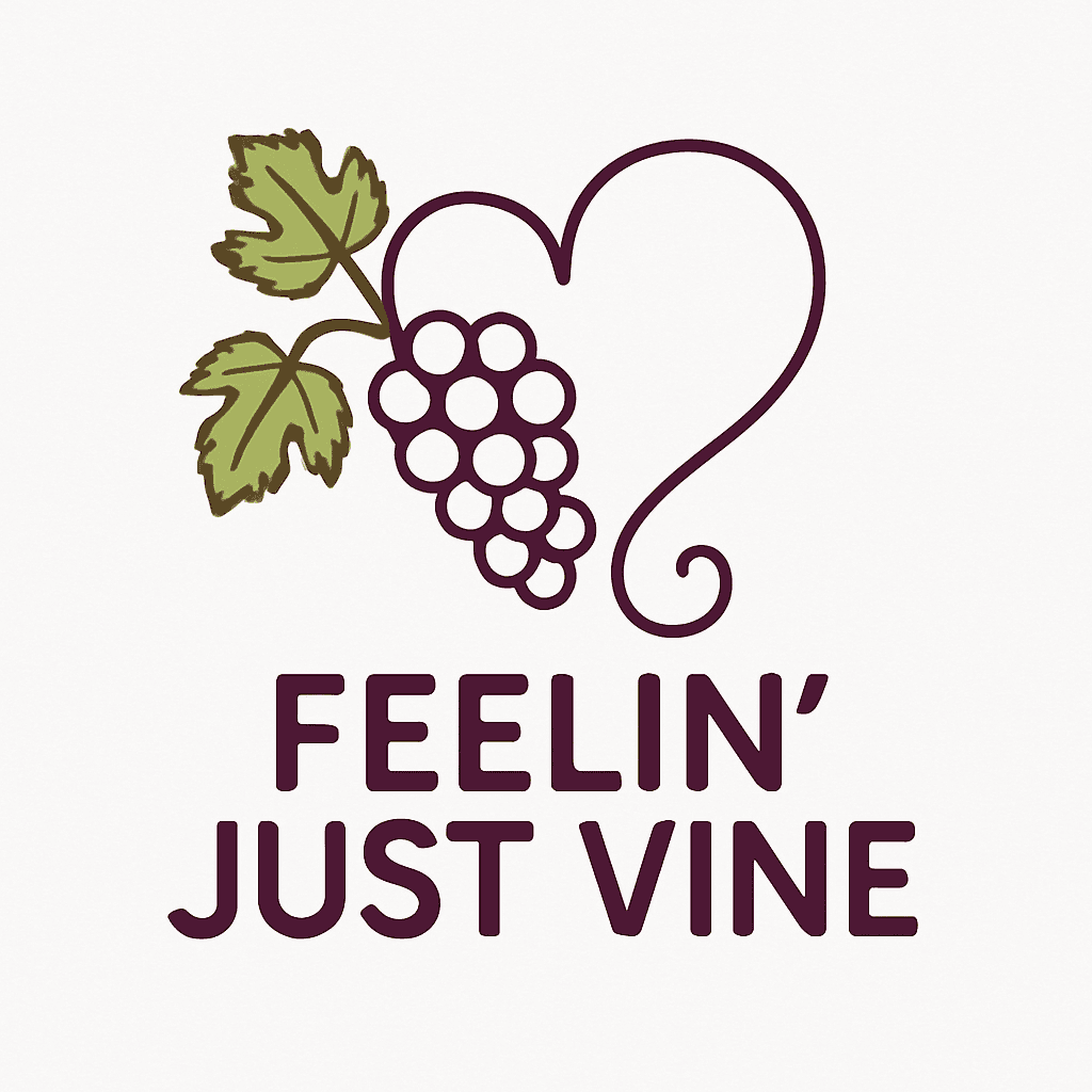 Feelin' Just Vine - Playful Grape Pun